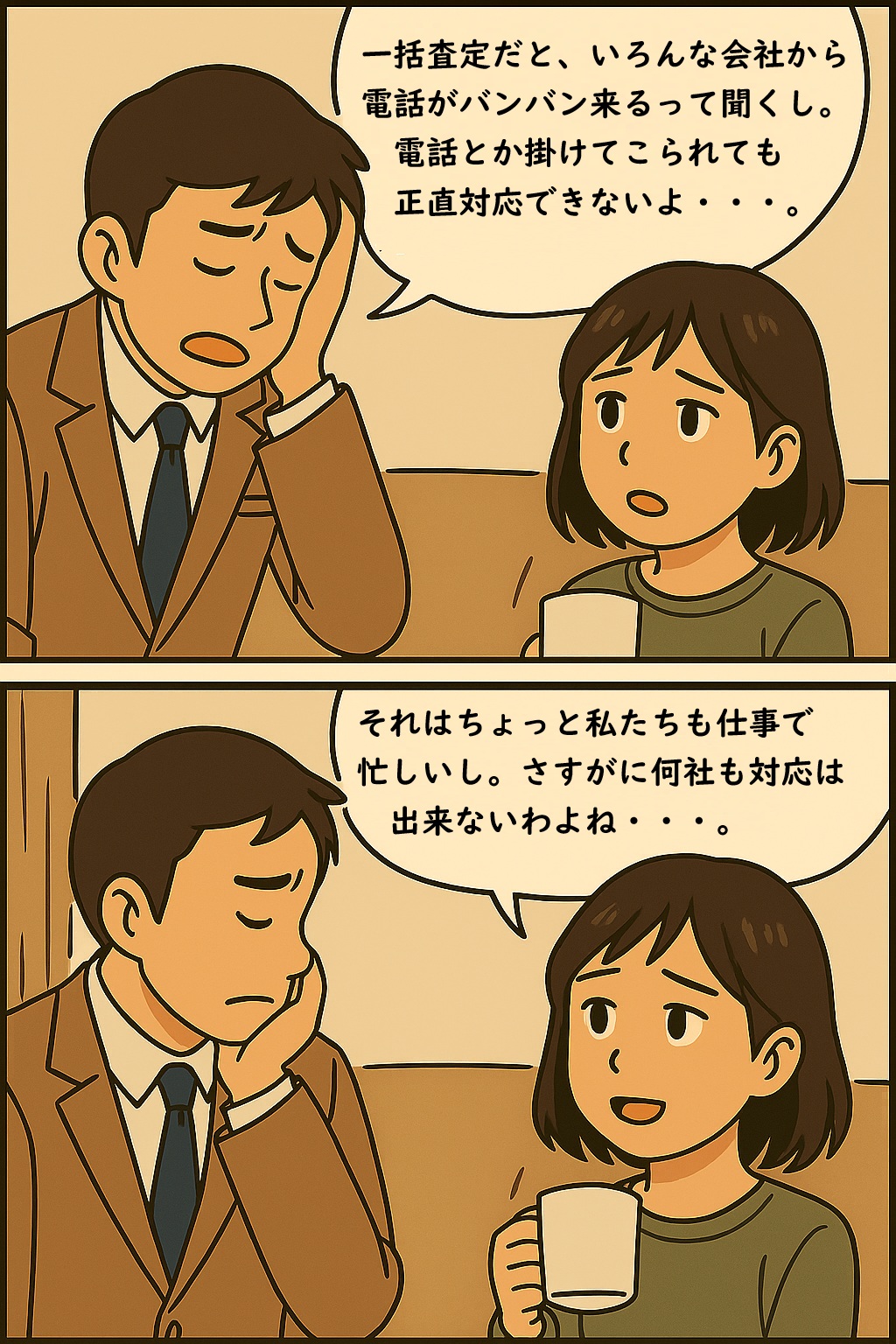 漫画3コマ